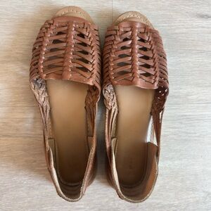 ASOS Brown Huarache Flats